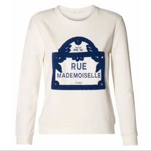 Maje "Rue Mademoiselle" sweat jumper